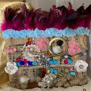 Unique Handmade Craft Hangbag